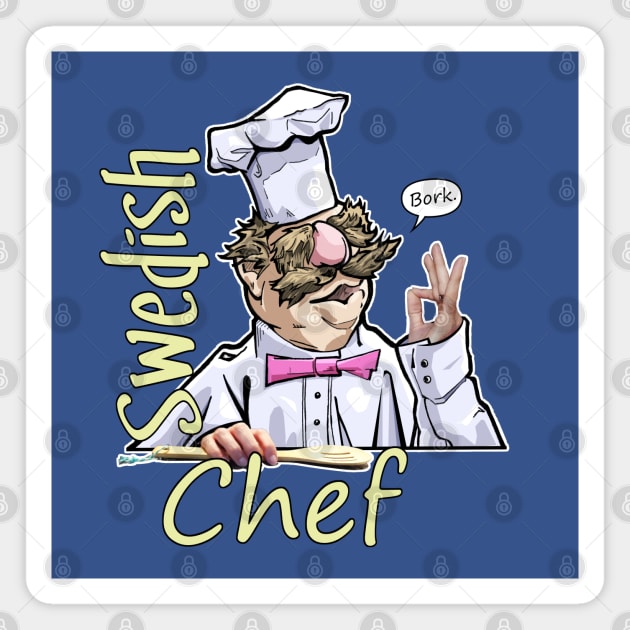 Chef's Kiss II Magnet by ActionNate